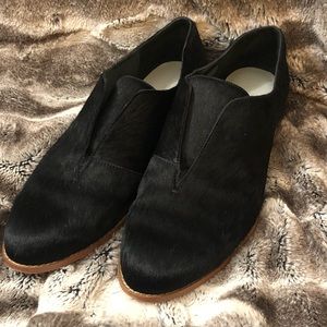 Gorgeous Cow Hide Loafers Barely Worn